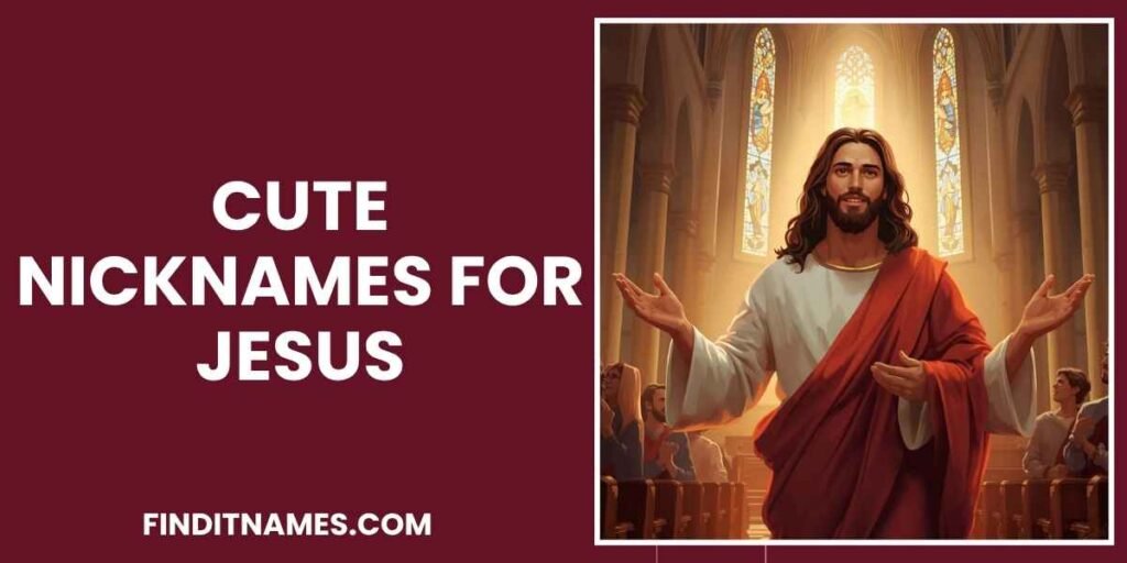 Cute Nicknames for Jesus