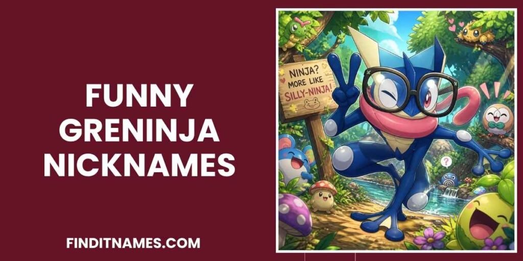 Funny Greninja Nicknames