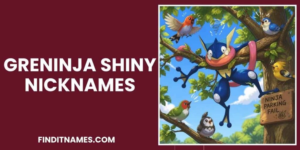 Greninja Shiny Nicknames