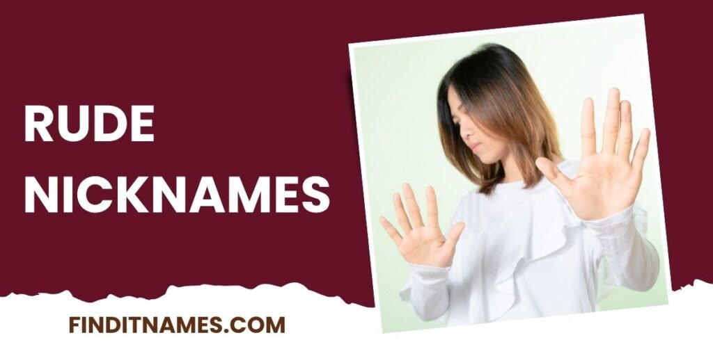 Rude Nicknames