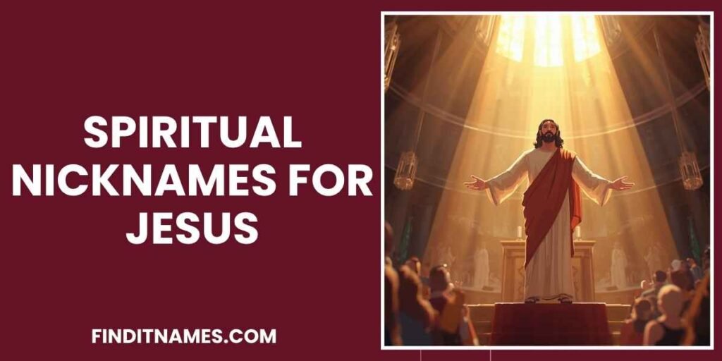 Spiritual Nicknames for Jesus