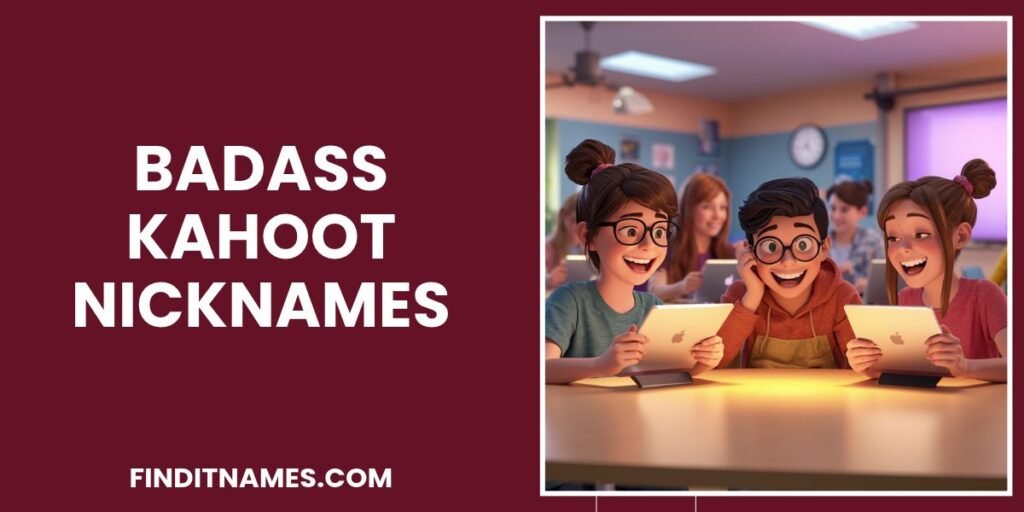 Badass Kahoot Nicknames