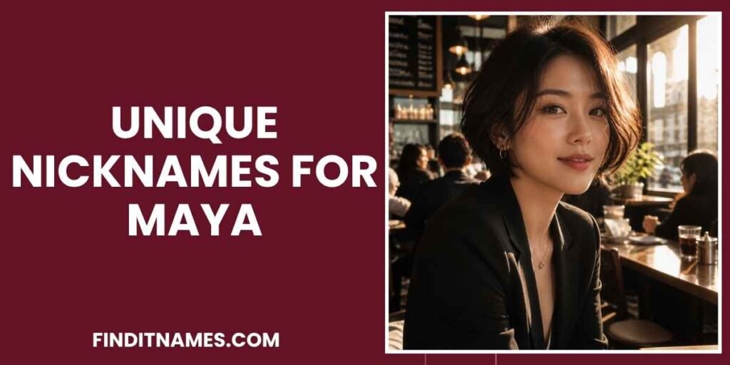 Unique Nicknames for Maya